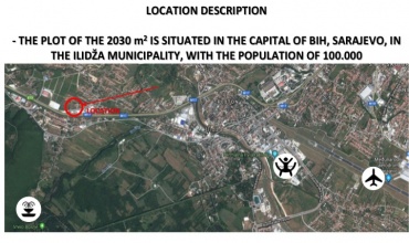 Sarajevo, Ilidža, zgrada, stambeno-poslovni kompleks, projekat, investicija, plac, teren, građevinsko zemljište, stambeno-poslovni projektat, Sarajevo, Ilidža, zgrada, stambeno-poslovni kompleks, projekat, investicija, plac, teren, 