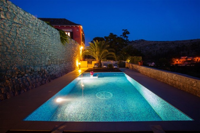 turistički smještaj, vila s bazenom, Dubrovnik, Mlini, Srebreno, Konavli 
