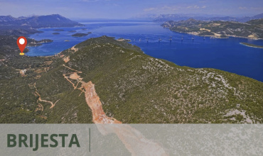 prodaja, zemljište, građevinsko zemljište, Pelješac, Ston, Brijesta