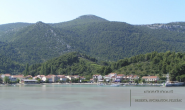 prodaja, zemljište, građevinsko zemljište, Pelješac, Ston, Brijesta