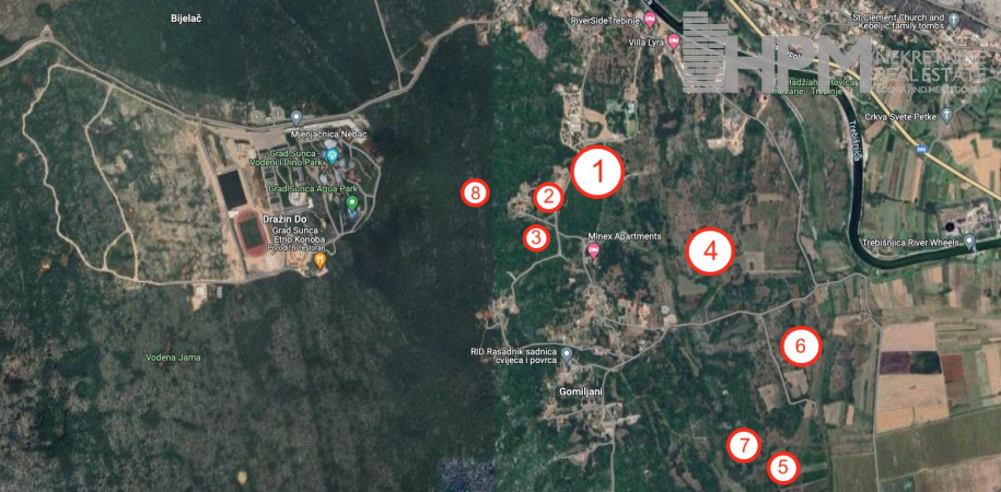 Zemljište, zemlja, parcela, Gomiljani, Trebinje