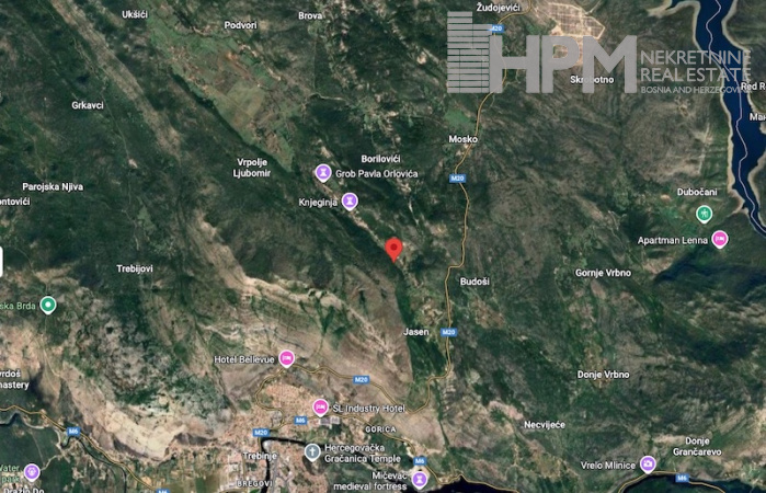 prodaja, parcela, plac, Jasen, Trebinje